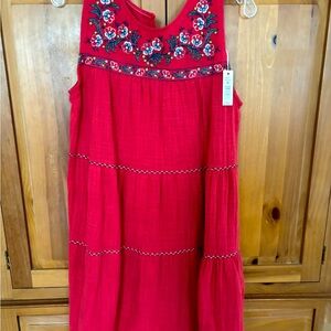 Cute cotton mini dress